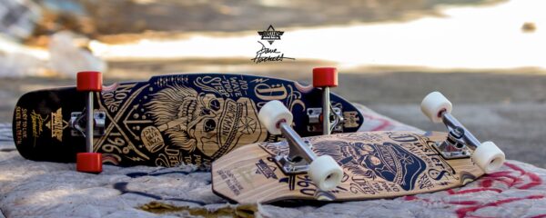 Dusters - Hackman Longboard Complete Skateboard 9.5" x 34'' - immagine 2