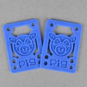 Pig Wheels - Riser Hard Coppia Blue