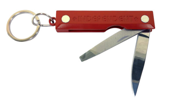 Independent - Red Curb Keyring