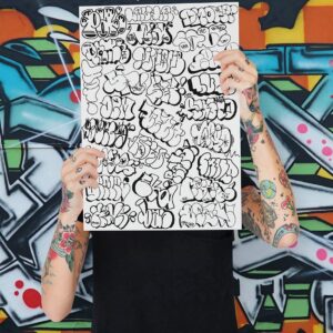 WALLRIDE FESTIVAL ''Top Throwies'' 2019 Silk Screen Limited Edition