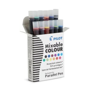 Pilot - Cartuccia Parallel Pen 12 pz Colori Assortiti