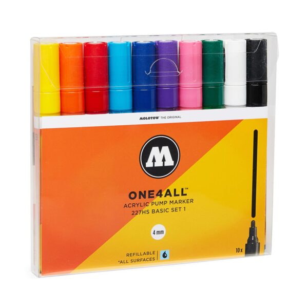 Molotow - ONE4ALL 227 HS Basic Set I 10 pz