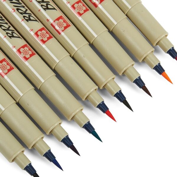 Sakura - Pigma Brush Set 9 pz - immagine 2