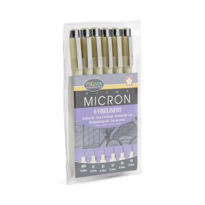 Sakura - Pigma Micron Set 6 pz