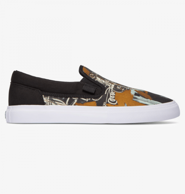 DC Shoes - Basq Manual Slip-on Black Graphic - immagine 2