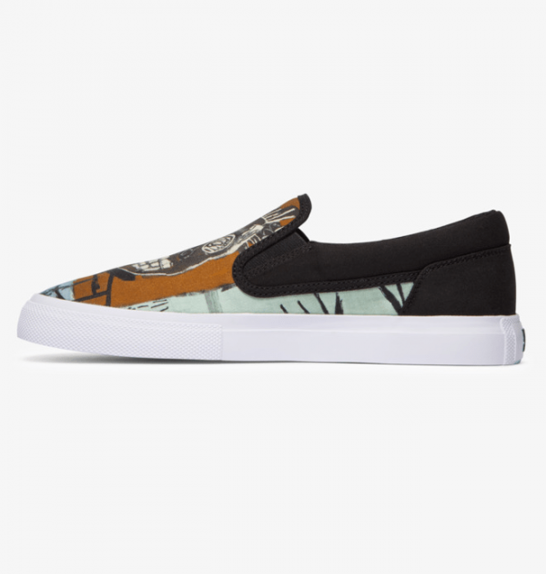 DC Shoes - Basq Manual Slip-on Black Graphic - immagine 4