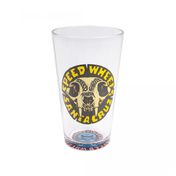 Santa Cruz - SW Skull Pint Glass