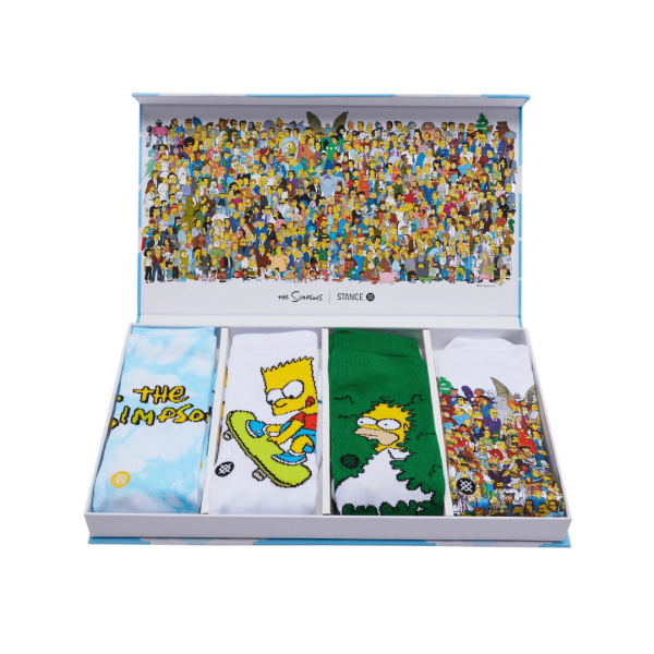 Stance - The Simpson Box Set Crew Socks - immagine 2