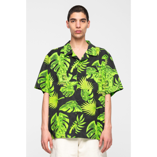 Santa Cruz - Cabana S/S Shirt Black - immagine 2