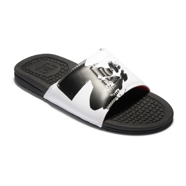 DC Shoes - Andy Warhol Bolsa Sandals White/Black/Red