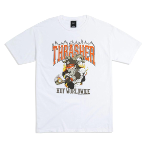 Huf e Thrasher t-shirt