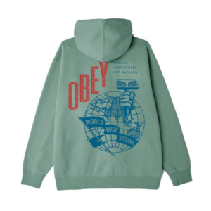 Obey felpa con cappuccio