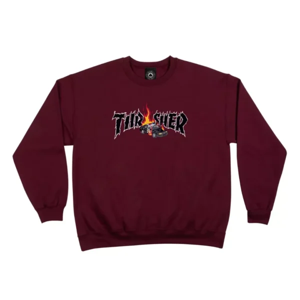 Thrasher Magazine felpa senza cappuccio