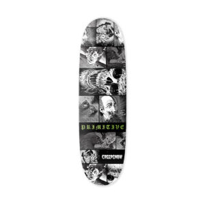 Primitive x Creep Show tavola skateboard