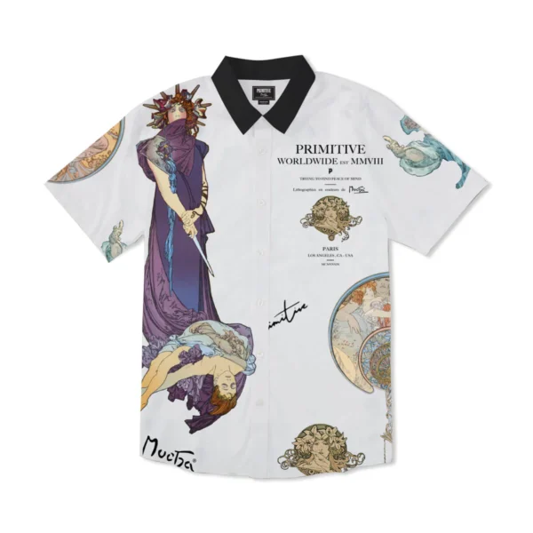 Primitive camicia a maniche corte