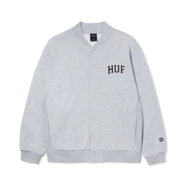 Huf cardigan felpa aperta