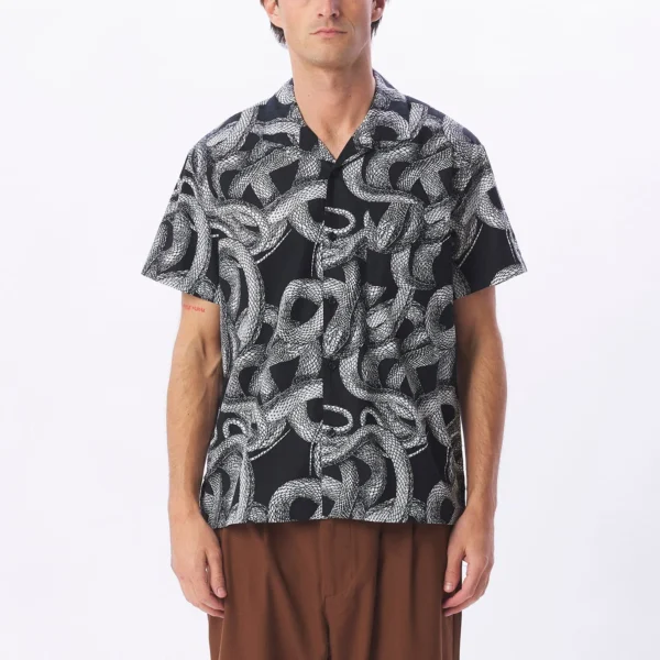 Obey camicia a maniche corte
