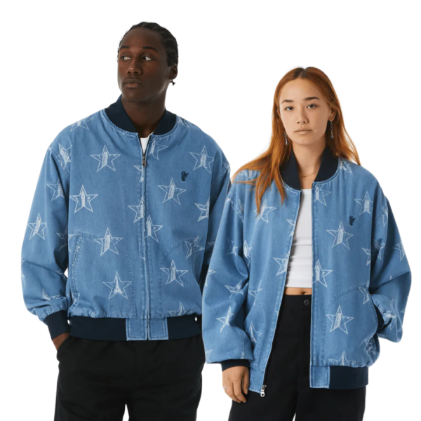 Huf giacca di jeans