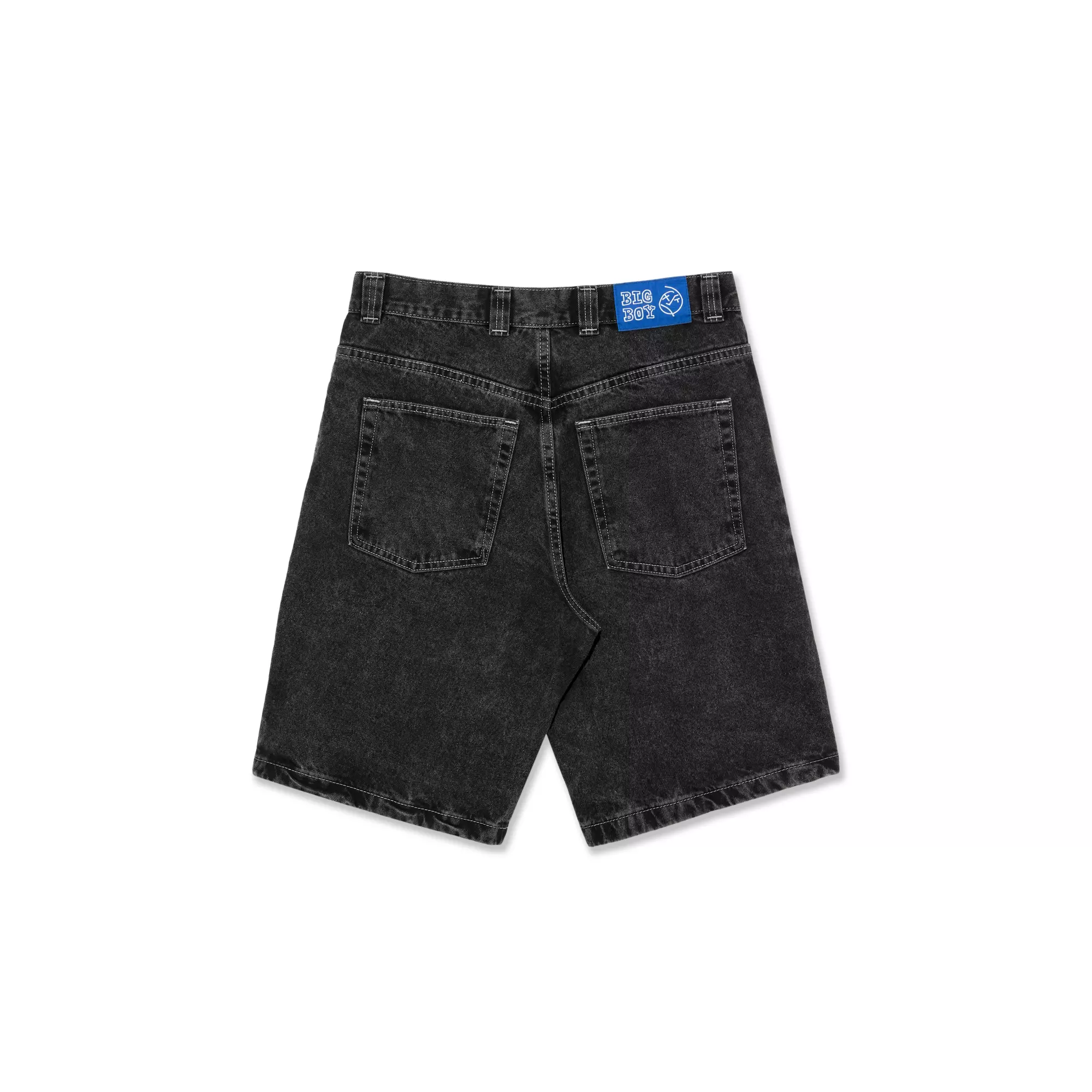 Polar Skate Co. - Big Boy Jeans Shorts Silver Black