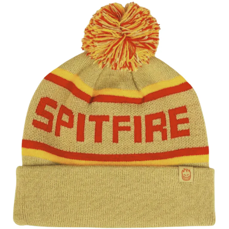 Spitfire pompom beanie