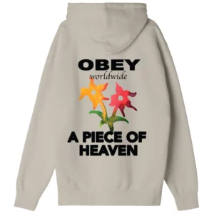 Obey felpa con cappuccio