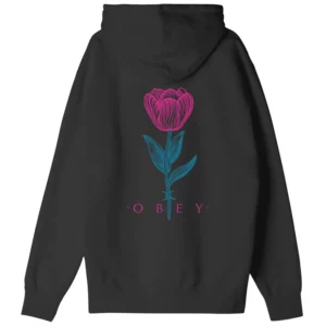 Obey felpa con cappuccio