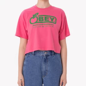 Obey crop top