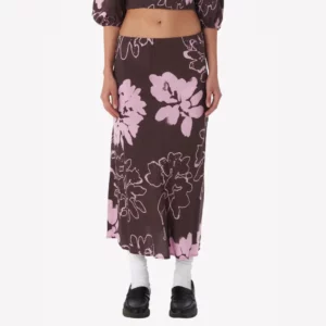 Obey midi skirt