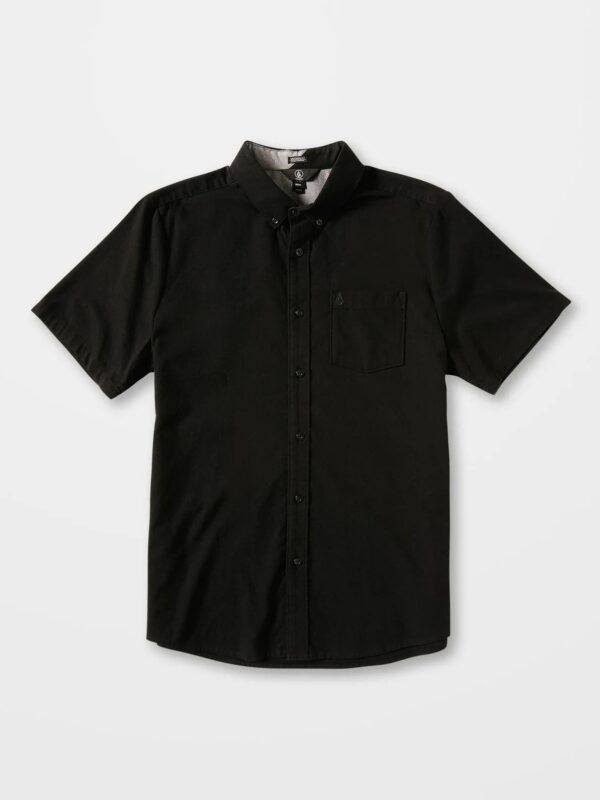 Volcom - Everett Oxford Shirt Black - immagine 2