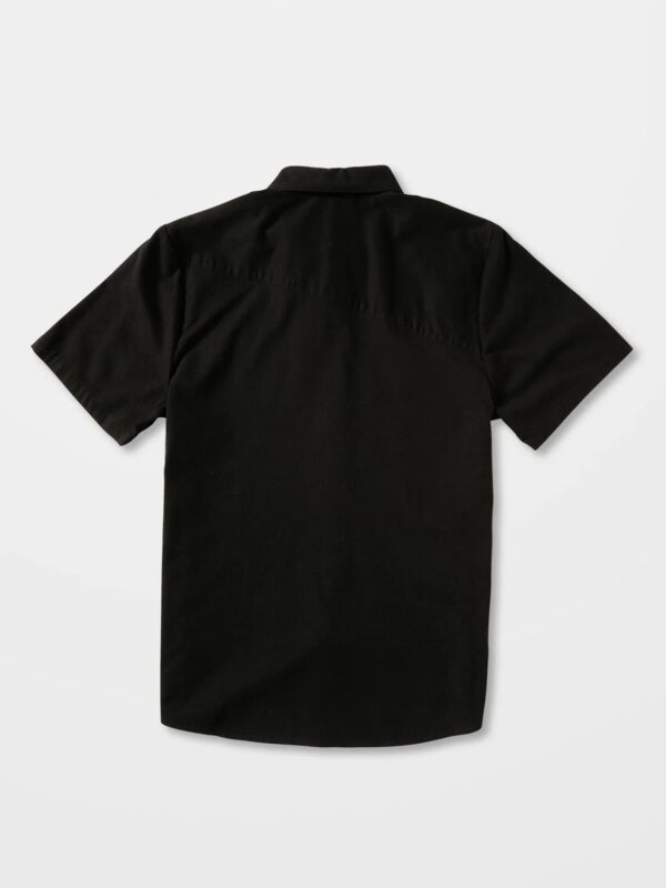 Volcom - Everett Oxford Shirt Black - immagine 3