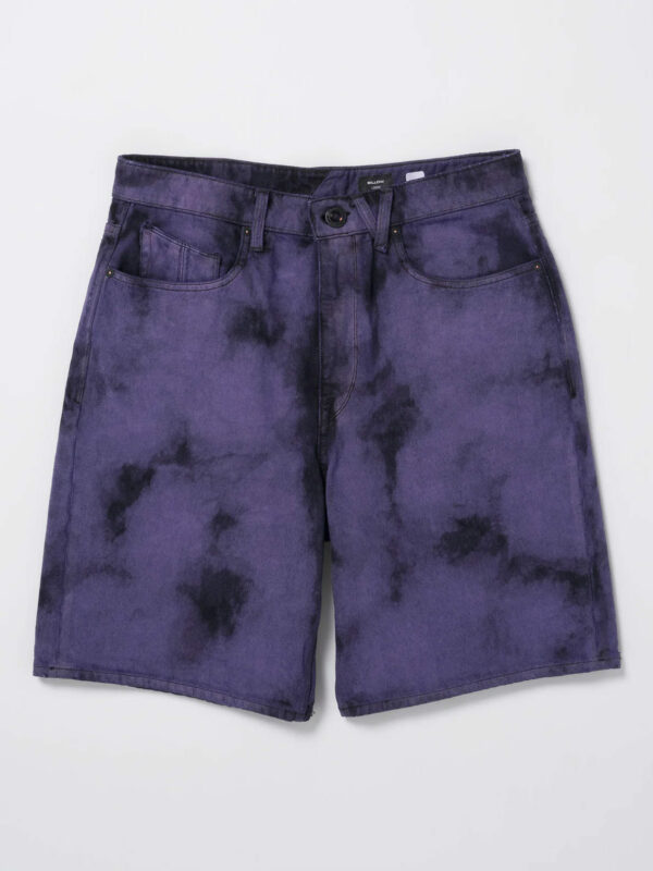 Volcom - Billow Denim Deep Purple Short - immagine 3