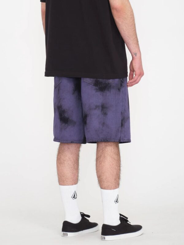 Volcom - Billow Denim Deep Purple Short - immagine 2