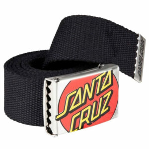 Santa Cruz - Crop Dot Belt Black