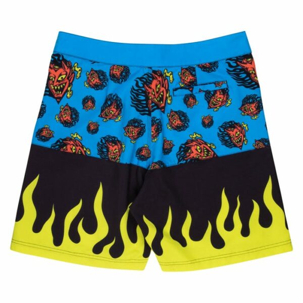 Santa Cruz - Delfino Devil Mask Boardshort - immagine 4