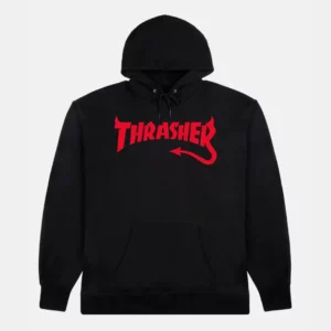 Thrasher Flame Hoodie IntrAppola Underground Shop