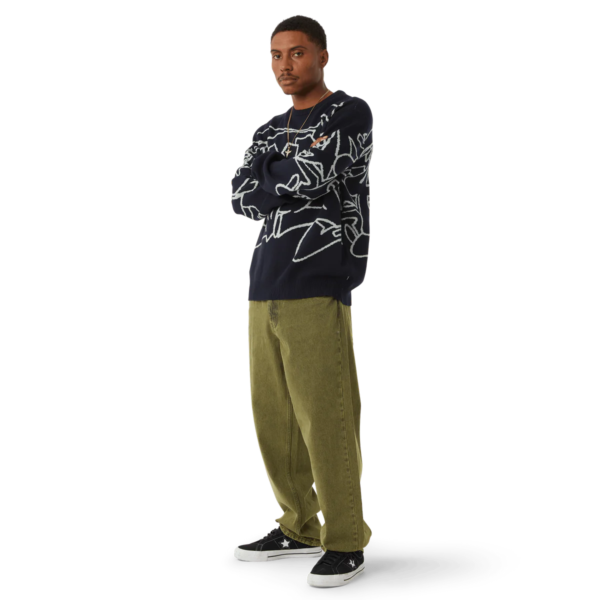 HUF - Cromer Washed Pant Dried-Herb - immagine 5