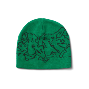 HUF - Outlines Skull Beanie Green